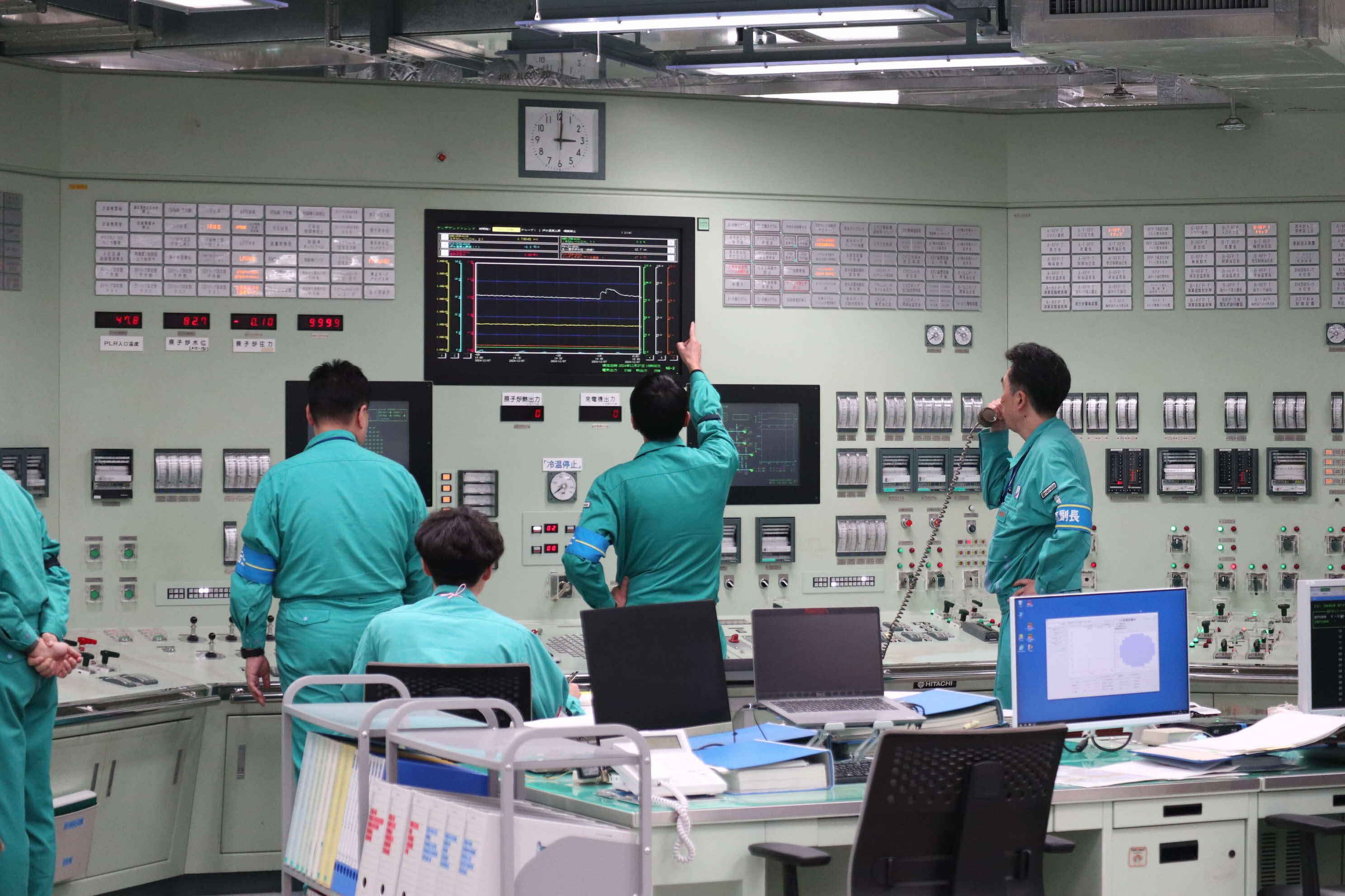 島根原発２号機原子炉起動